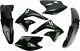Acerbis Black Plastic Body Kit For Kawasaki Kx 450 F Kxf 06-08 2041060001