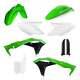 Acerbis Full Plastics Kit Kawasaki Kxf250 17-20 (oem 17-18 Green/white/black)