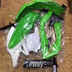 Acerbis MX Full Plastics Kit Kawasaki KXF450 16-18 OEM (Green/White/Black)
