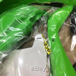 Acerbis MX Full Plastics Kit Kawasaki KXF450 16-18 OEM (Green/White/Black)