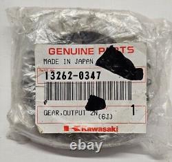 Brand New Genuine Kawasaki Kxf250 MX 2006 Gear Output 2nd 25t 13262-0347