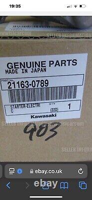 Genuine OEM Kawasaki Kx 250 2021 2022 2023 24 Starter Motor 21163-0789 Kxf