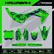 Kawasaki Kx Kxf Motocross Mx Graphics Kit Kx Kxf 125 450 Camo Grn/blu