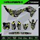 Kawasaki Kx Kxf Motocross Mx Graphics Kit Kx Kxf 125 450 Lazr Blk/yel