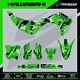 Kawasaki Kx Kxf Motocross Mx Graphics Kit Kx Kxf 125 450 Lazr Grn/blk