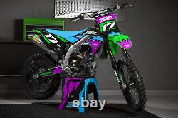 KAWASAKI Motocross Graphics kit, Decals Fatality for KX KXF 85 125 250 450