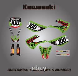 KX 85 2001 2013 Custom Graphics Kit Motocross Graphics KX85 85cc