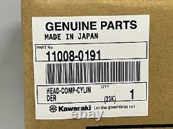 Kawasaki 2009-2010 KX250F Cylinder Head Genuine New 11008-0191