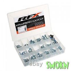 Kawasaki KX Bolt Kit to fit KX KXF KLX 85 125 250 450 RFX Pro Pack OEM Spec