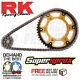 Kawasaki Kxf 250 11 On Rk 520 Chain & Supersprox Stealth Sprocket Kit Gold