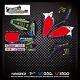 Kawasaki Kxf250 09-12 Ryan Villopoto Kit Black Decal Sticker Mx (352)