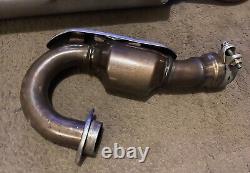 Kawasaki KXF250 2021-2022 Used genuine OEM complete full exhaust pipe