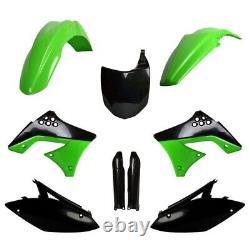 Kawasaki Plastic Kit KXF 250 2009 2012 with Fork Guards OEM