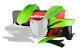 Kawasaki Plastic Kit Kxf 250 2013 2016 Oem Green 90695 Polisport Motocross