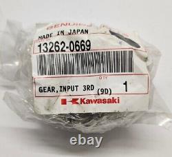New Genuine Kawasaki Kxf250 MX 2009-2013 Gear Input 3rd 18t 13262-0669/0776