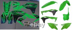 New Kawasaki KXF 250 17-20 FLU PTS5 Graphics Sticker Plastic Kit Plastics 18 19