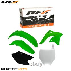 New RFX Plastic Kit Kawasaki OEM KXF 250 06 07 08 Motocross Enduro KXF250