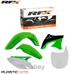 New RFX Plastic Kit Kawasaki OEM KXF 450 09 10 11 Motocross Enduro KXF450