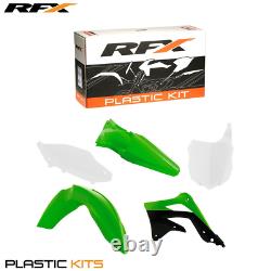 New RFX Plastic Kit Kawasaki OEM KXF 450 13 14 15 Motocross Enduro