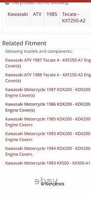 OEM 14026-1119Kawasaki Tecate Kxt250 Sprocket Chain Cover Guard=KX500 Kdx200 Kxf
