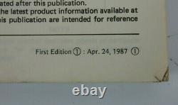 OEM Genuine 1987 Kawasaki KXF250 Tecate 4 Service Manual 1st Ed 99924-1085-01