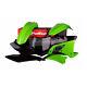 Polisport Full Plastics Kit For Kawasaki Kx 250 F 2009-2012 Green Black Oem 12