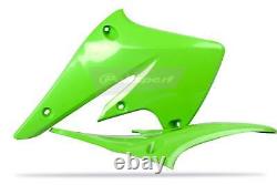 Polisport Kawasaki Plastic Kit with Fork Guards KXF 250 2004 2005, OEM