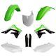 Polisport Kawasaki Plastic Kit With Fork Guards Kxf 450 2012 Only, Oem