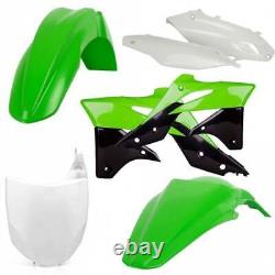 Polisport MX Plastics Kit Kawasaki KXF250 13-16 OEM (16 Green/White/Black)