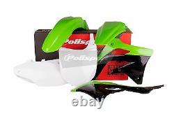 Polisport Motocross Plastic Kit for Kawasaki KXF 450 2012 Only OEM Green 90466