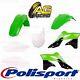 Polisport Plastics Box Kit For Kawasaki Kx 250f Kxf 250 (2016 Oem Colours) 2014