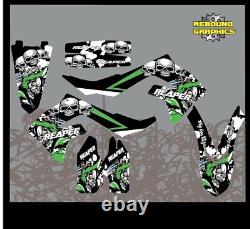 Rebound mx graphics kit to fit kawasaki KX KXF 65 85 125 250 450 all years