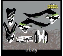 Rebound mx graphics kit to fit kawasaki KX KXF 65 85 125 250 450 all years