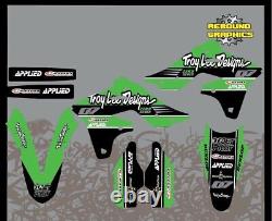 Rebound mx graphics kit to fit kawasaki KX KXF 65 85 125 250 450 all years