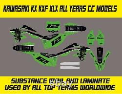 Rebound mx graphics kit to fit kawasaki KX KXF 65 85 125 250 450 all years 85