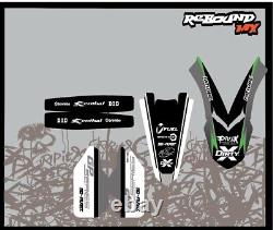 Rebound mx graphics kit to fit kawasaki KX KXF all years 88