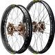 Talon Wheels Black Rims Bronze Hubs Kxf Kx 250 450 19 20 21 22 19 21 Motocross